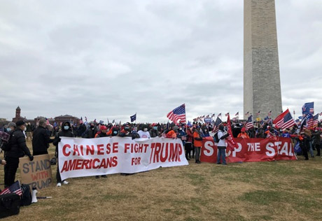 Chinese Americans stood out at Jan. 6 rally in D.C.