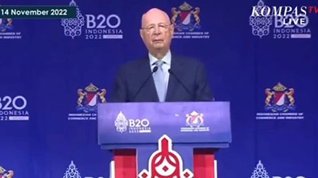 Unelected Klaus Schwab at G20: Time for ‘a deep systemic and structural restructuring of our world